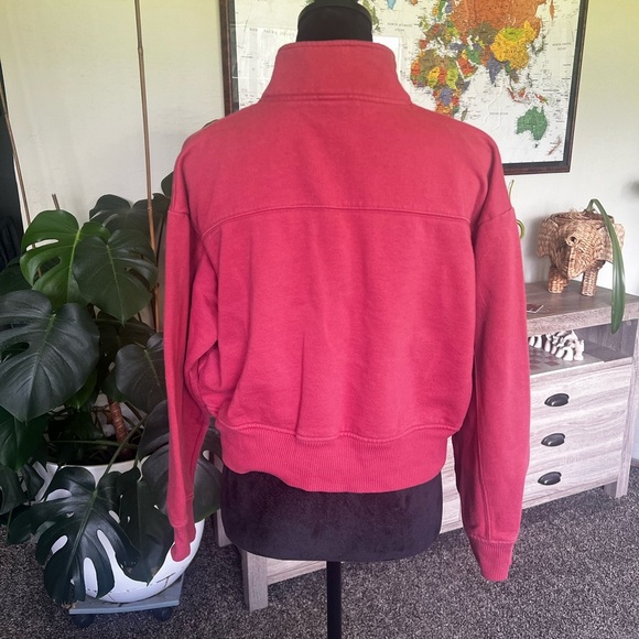 a new day Burgundy Quarter-Zip Pullover - Picture 3 of 6